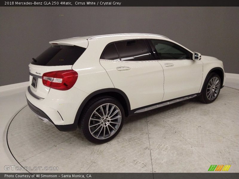 Cirrus White / Crystal Grey 2018 Mercedes-Benz GLA 250 4Matic