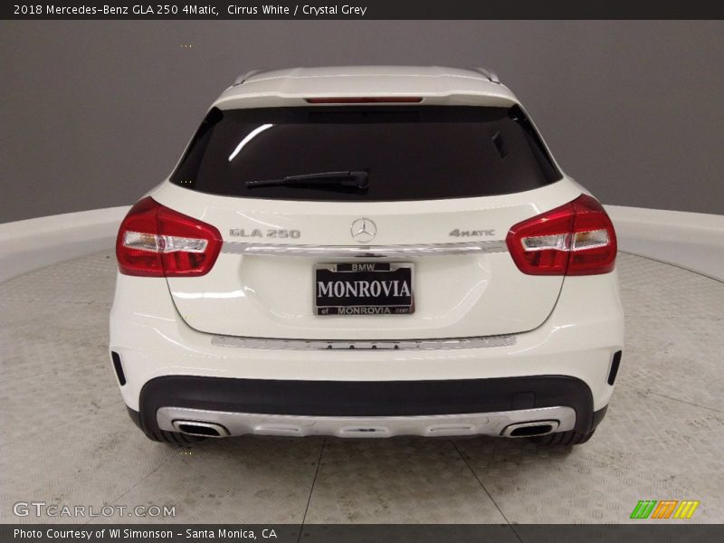 Cirrus White / Crystal Grey 2018 Mercedes-Benz GLA 250 4Matic