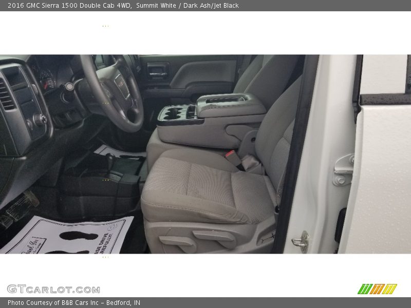Summit White / Dark Ash/Jet Black 2016 GMC Sierra 1500 Double Cab 4WD