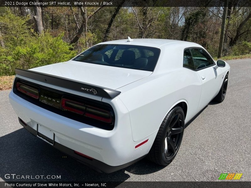 White Knuckle / Black 2021 Dodge Challenger SRT Hellcat