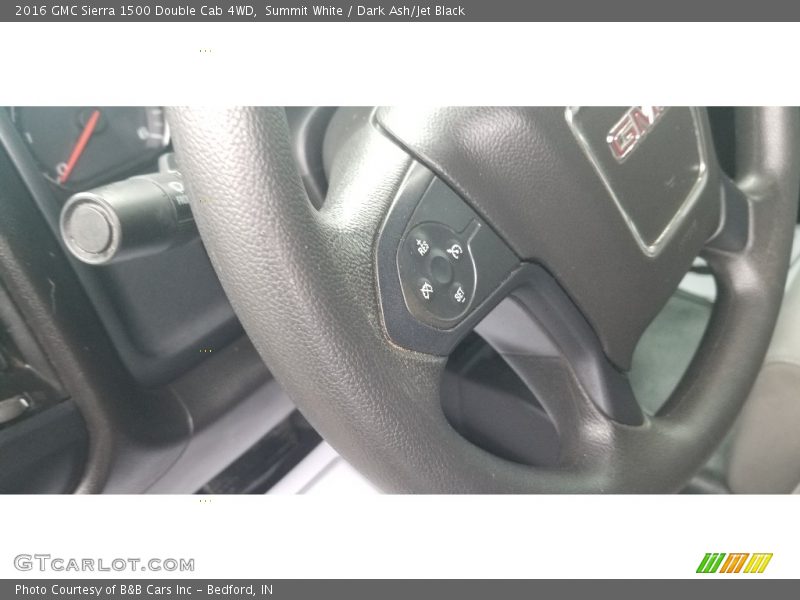Summit White / Dark Ash/Jet Black 2016 GMC Sierra 1500 Double Cab 4WD