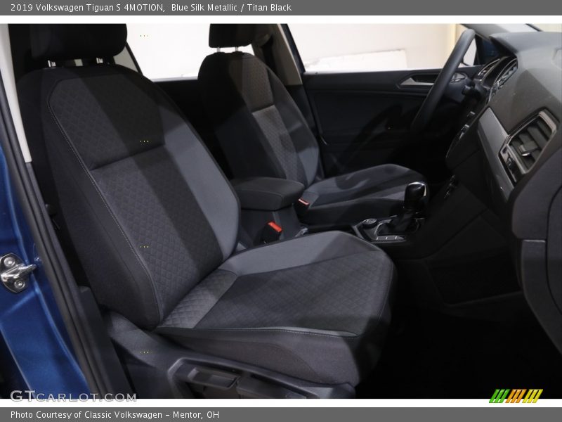 Blue Silk Metallic / Titan Black 2019 Volkswagen Tiguan S 4MOTION