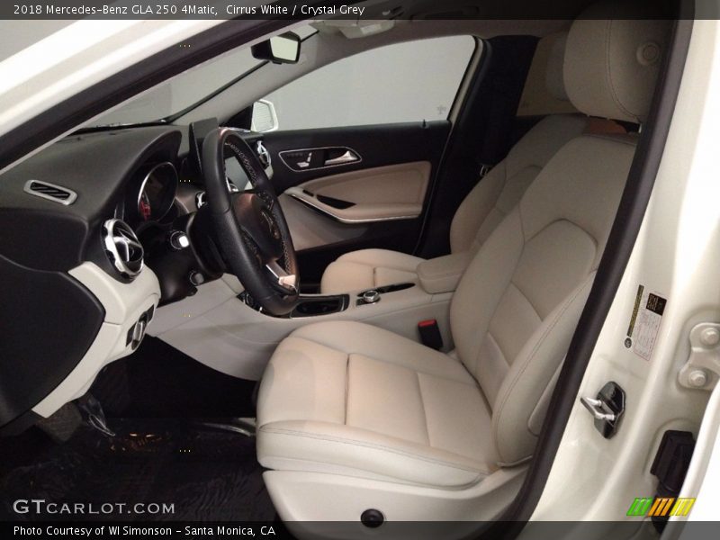 Cirrus White / Crystal Grey 2018 Mercedes-Benz GLA 250 4Matic