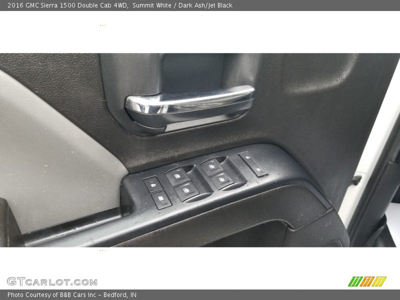 Summit White / Dark Ash/Jet Black 2016 GMC Sierra 1500 Double Cab 4WD