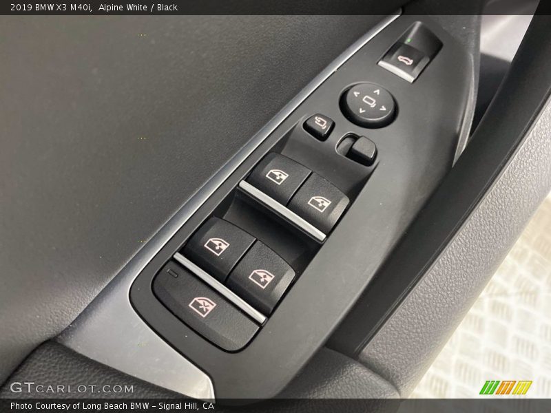 Alpine White / Black 2019 BMW X3 M40i