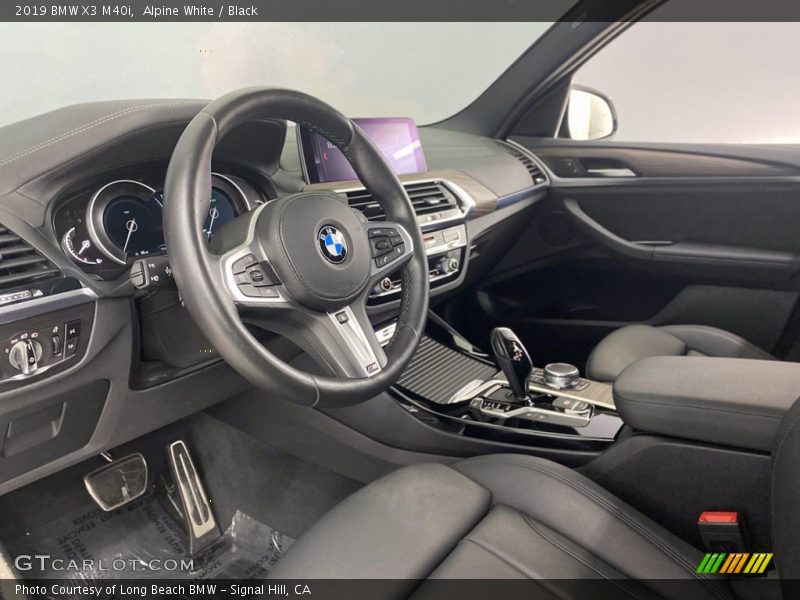 Alpine White / Black 2019 BMW X3 M40i
