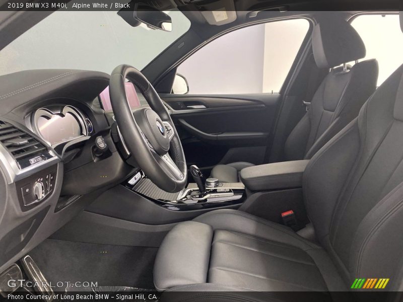 Alpine White / Black 2019 BMW X3 M40i