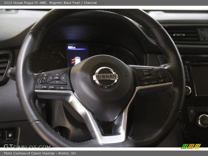 Magnetic Black Pearl / Charcoal 2020 Nissan Rogue SV AWD