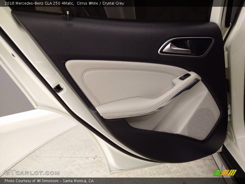 Cirrus White / Crystal Grey 2018 Mercedes-Benz GLA 250 4Matic