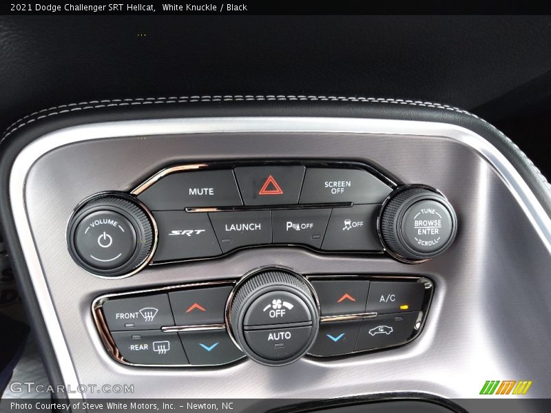 White Knuckle / Black 2021 Dodge Challenger SRT Hellcat