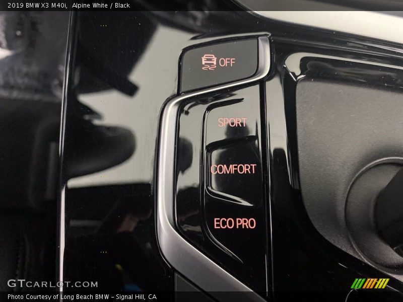 Alpine White / Black 2019 BMW X3 M40i