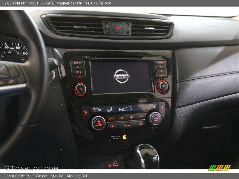 Magnetic Black Pearl / Charcoal 2020 Nissan Rogue SV AWD
