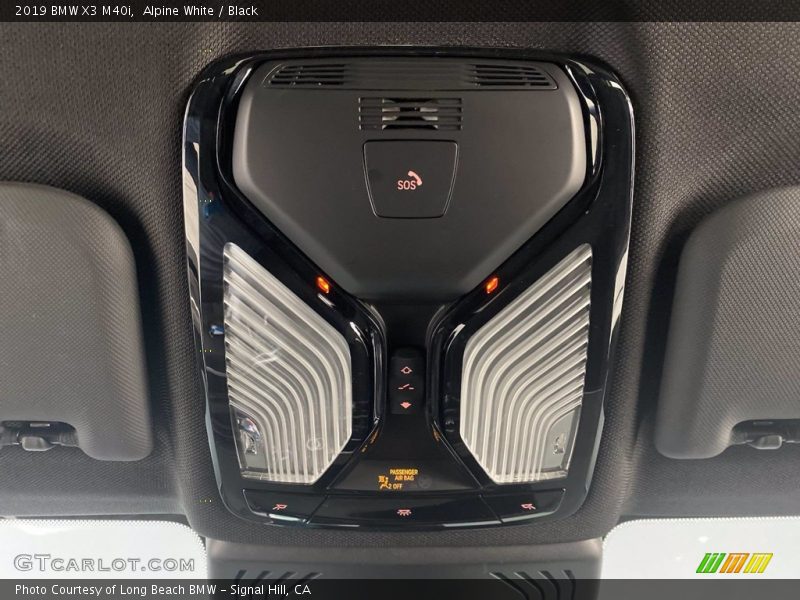 Alpine White / Black 2019 BMW X3 M40i