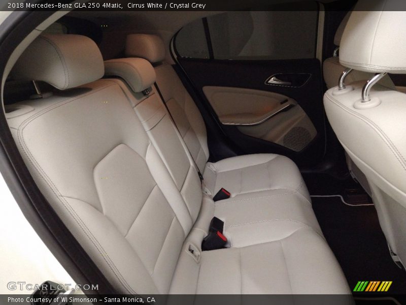 Cirrus White / Crystal Grey 2018 Mercedes-Benz GLA 250 4Matic