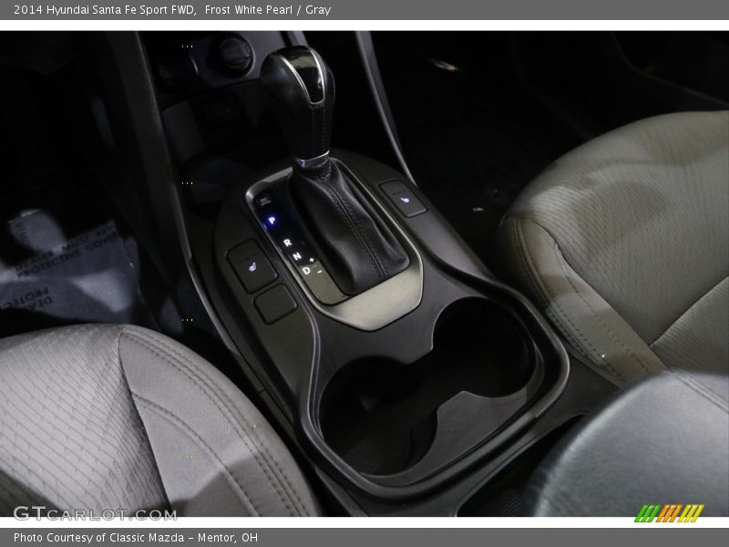 Frost White Pearl / Gray 2014 Hyundai Santa Fe Sport FWD