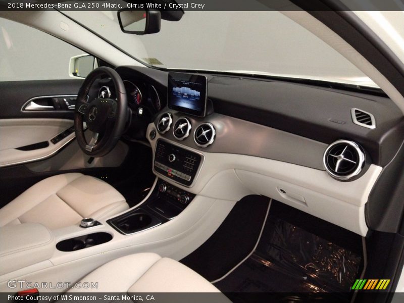 Cirrus White / Crystal Grey 2018 Mercedes-Benz GLA 250 4Matic