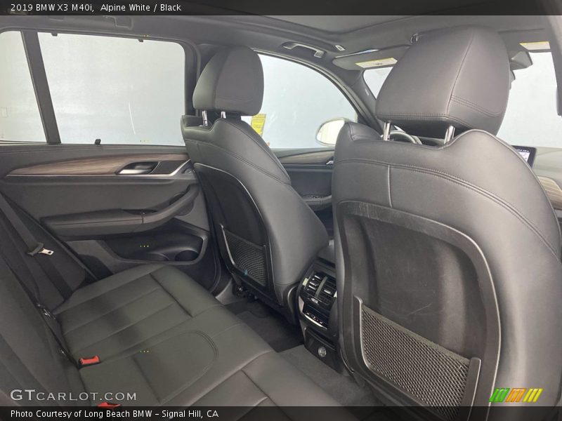 Alpine White / Black 2019 BMW X3 M40i