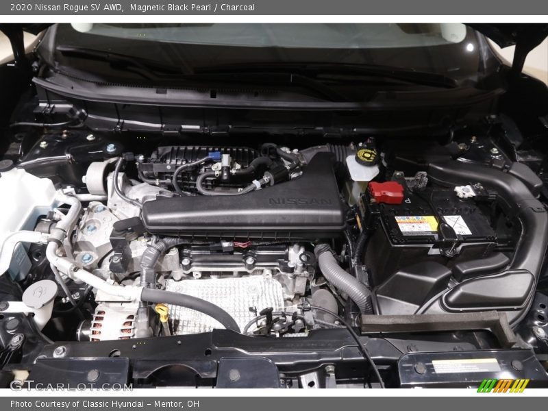 Magnetic Black Pearl / Charcoal 2020 Nissan Rogue SV AWD