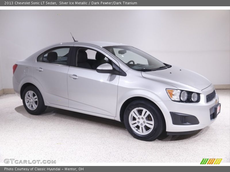 Silver Ice Metallic / Dark Pewter/Dark Titanium 2013 Chevrolet Sonic LT Sedan
