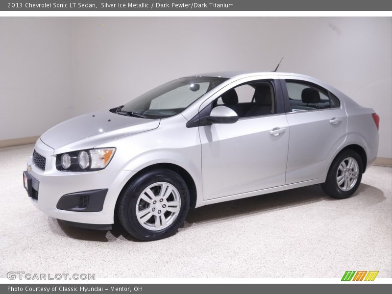 Silver Ice Metallic / Dark Pewter/Dark Titanium 2013 Chevrolet Sonic LT Sedan