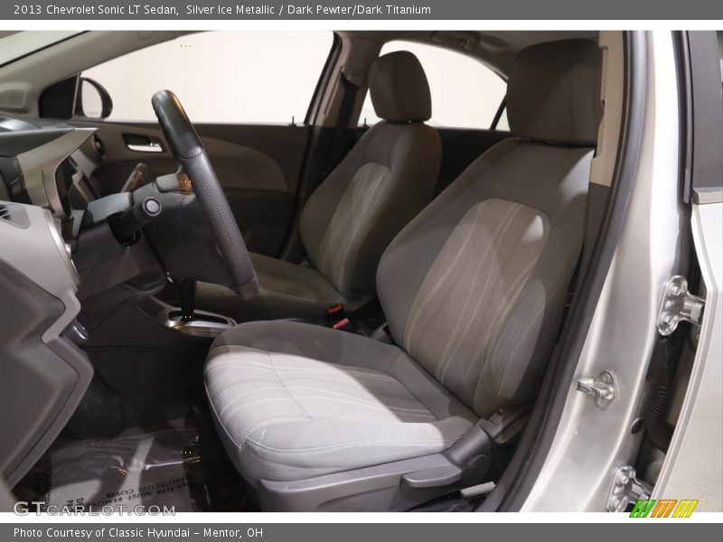 Silver Ice Metallic / Dark Pewter/Dark Titanium 2013 Chevrolet Sonic LT Sedan
