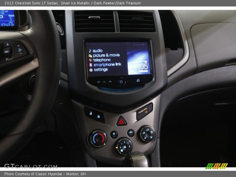 Silver Ice Metallic / Dark Pewter/Dark Titanium 2013 Chevrolet Sonic LT Sedan