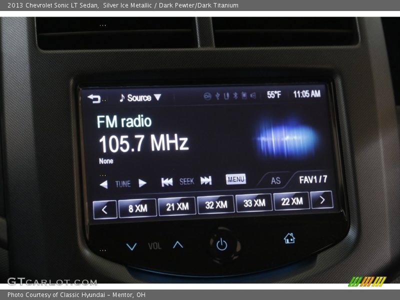 Silver Ice Metallic / Dark Pewter/Dark Titanium 2013 Chevrolet Sonic LT Sedan