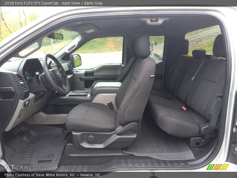 Ingot Silver / Earth Gray 2018 Ford F150 STX SuperCab