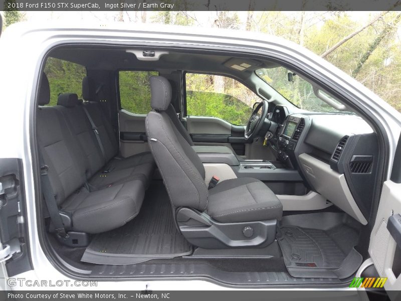 Ingot Silver / Earth Gray 2018 Ford F150 STX SuperCab