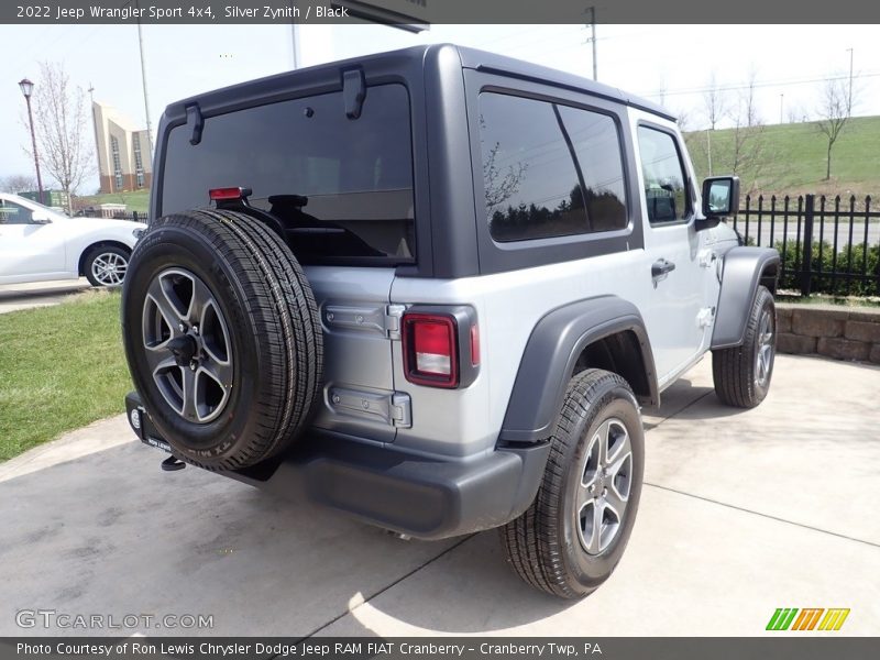 Silver Zynith / Black 2022 Jeep Wrangler Sport 4x4