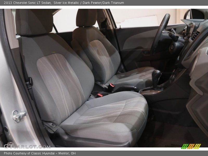 Silver Ice Metallic / Dark Pewter/Dark Titanium 2013 Chevrolet Sonic LT Sedan