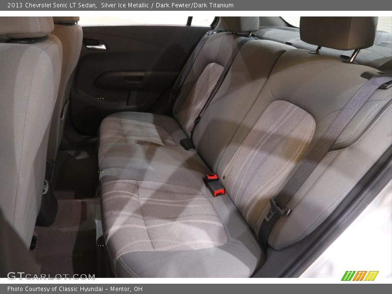 Silver Ice Metallic / Dark Pewter/Dark Titanium 2013 Chevrolet Sonic LT Sedan