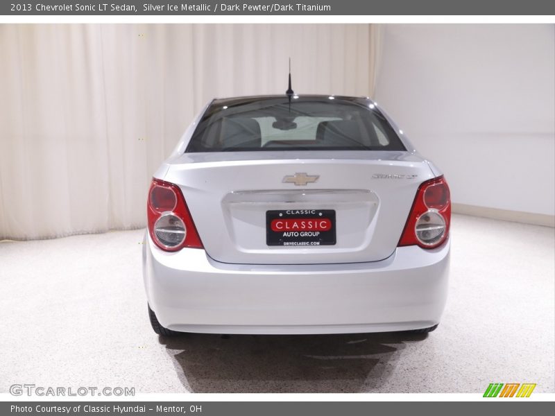 Silver Ice Metallic / Dark Pewter/Dark Titanium 2013 Chevrolet Sonic LT Sedan