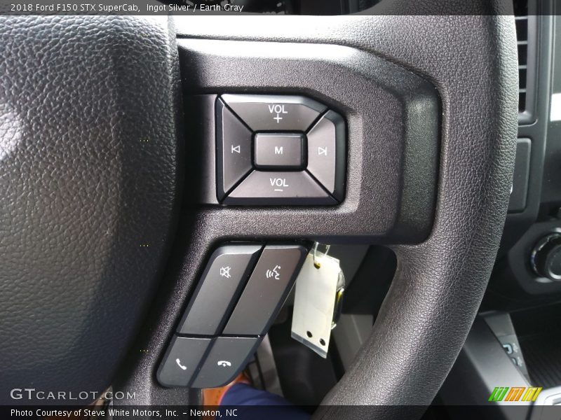 Ingot Silver / Earth Gray 2018 Ford F150 STX SuperCab