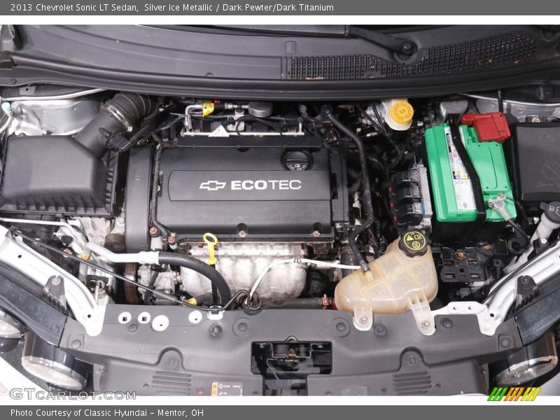 Silver Ice Metallic / Dark Pewter/Dark Titanium 2013 Chevrolet Sonic LT Sedan
