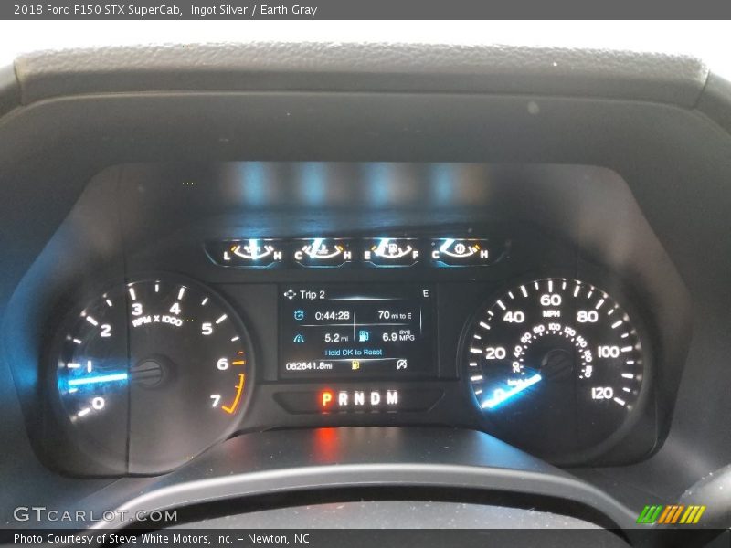 Ingot Silver / Earth Gray 2018 Ford F150 STX SuperCab