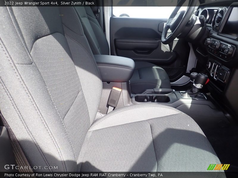 Silver Zynith / Black 2022 Jeep Wrangler Sport 4x4