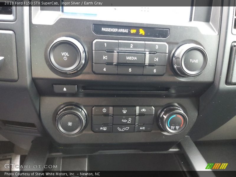 Ingot Silver / Earth Gray 2018 Ford F150 STX SuperCab