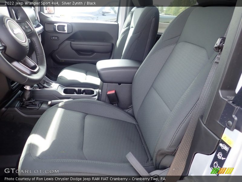 Silver Zynith / Black 2022 Jeep Wrangler Sport 4x4