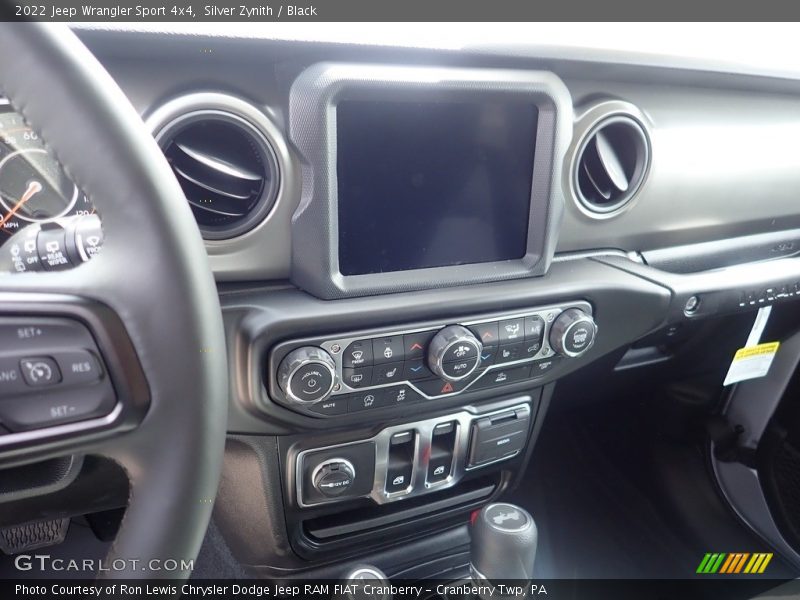 Silver Zynith / Black 2022 Jeep Wrangler Sport 4x4