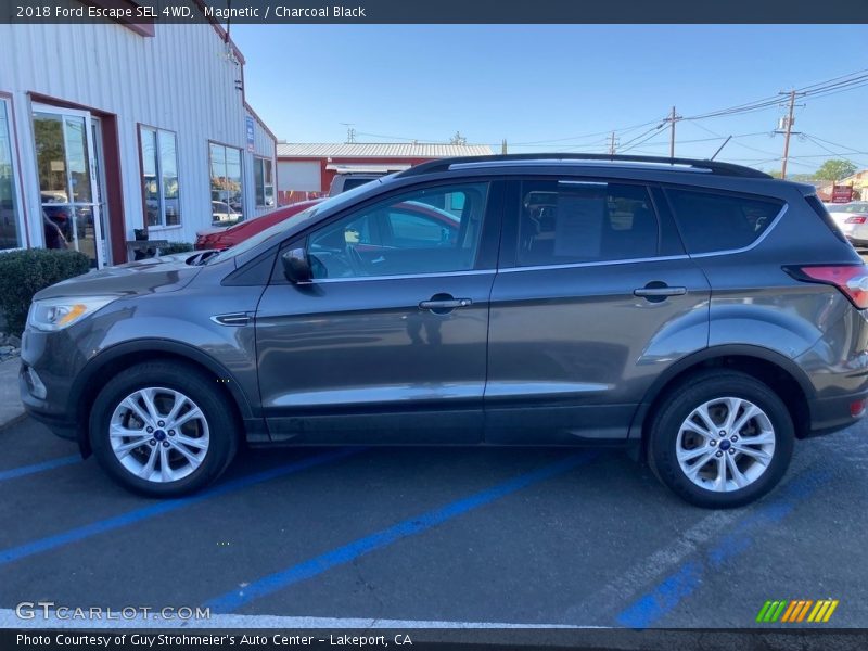 Magnetic / Charcoal Black 2018 Ford Escape SEL 4WD