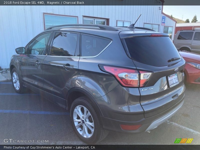 Magnetic / Charcoal Black 2018 Ford Escape SEL 4WD