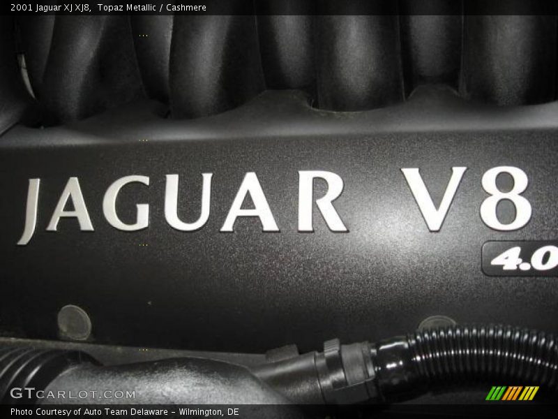 Topaz Metallic / Cashmere 2001 Jaguar XJ XJ8