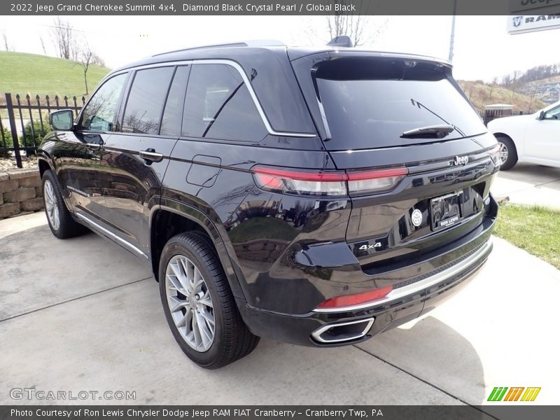 Diamond Black Crystal Pearl / Global Black 2022 Jeep Grand Cherokee Summit 4x4