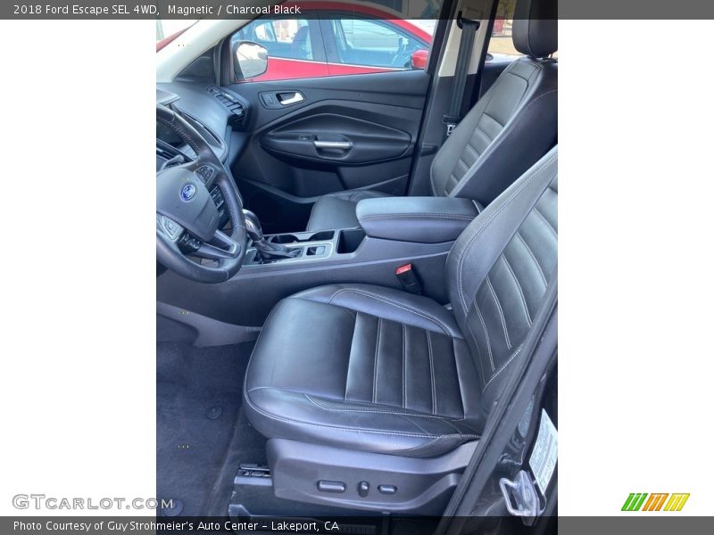 Magnetic / Charcoal Black 2018 Ford Escape SEL 4WD