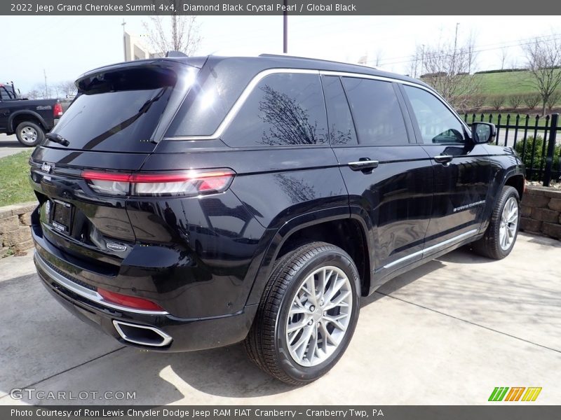 Diamond Black Crystal Pearl / Global Black 2022 Jeep Grand Cherokee Summit 4x4
