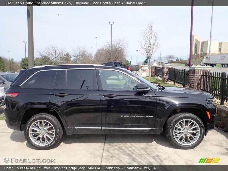 Diamond Black Crystal Pearl / Global Black 2022 Jeep Grand Cherokee Summit 4x4