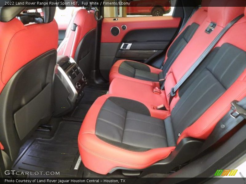 Rear Seat of 2022 Range Rover Sport HST