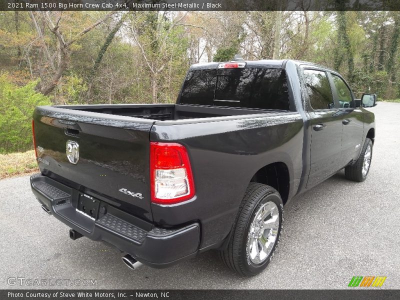 Maximum Steel Metallic / Black 2021 Ram 1500 Big Horn Crew Cab 4x4