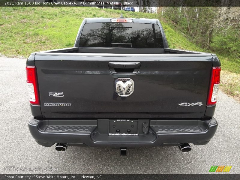 Maximum Steel Metallic / Black 2021 Ram 1500 Big Horn Crew Cab 4x4